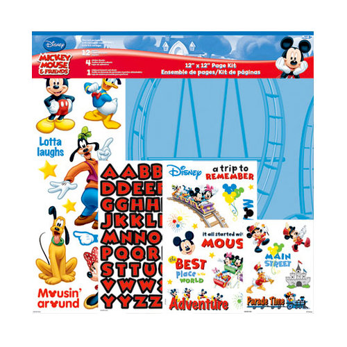 New Disney Scrapbook Paper & Stickers Lot Toy Story Parks Sandylion EK  Success