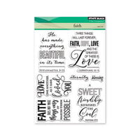 Penny Black - Clear Photopolymer Stamps - Faith