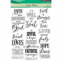 Penny Black - Clear Photopolymer Stamps - Hope Shines