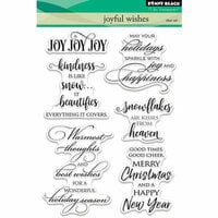 Penny Black - Christmas - Clear Photopolymer Stamps - Joyful Wishes