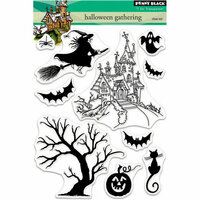 Penny Black - Clear Photopolymer Stamps - Halloween Gathering