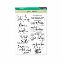 Penny Black - Timeless Collection - Clear Photopolymer Stamps - Good Wishes