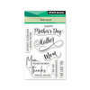 Penny Black - Full Bloom - Clear Photopolymer Stamps - Best Mom