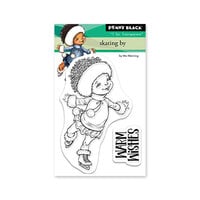 Penny Black - Christmas - Clear Photopolymer Stamps - Skating By