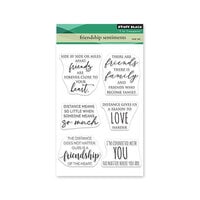 Penny Black - Clear Photopolymer Stamps - Friendship Sentiments