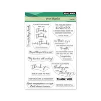 Penny Black - Delight Collection - Clear Photopolymer Stamps - Ever Thanks