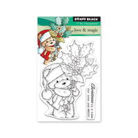 Penny Black - Christmastime Collection - Clear Photopolymer Stamps - Love and Magic