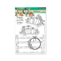 Penny Black - Clear Photopolymer Stamps - Fall Fence