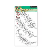 Penny Black - Clear Photopolymer Stamps - Leaf Trio