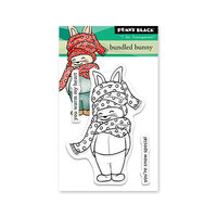 Penny Black - Winter Dream Collection - Clear Photopolymer Stamps - Bundled Bunny