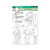 Penny Black - Cherished Collection - Clear Photopolymer Stamps - Fur and Flutters