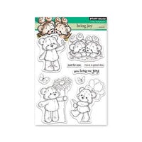 Penny Black - Clear Photopolymer Stamps - Bring Joy