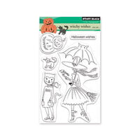 Penny Black - Autumn Collection - Clear Photopolymer Stamps - Witchy Wishes