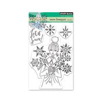 Penny Black - Winter Collection - Clear Photopolymer Stamps - Snow Bouquet