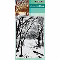 Penny Black - Cling Mounted Rubber Stamps - Wintery Trail