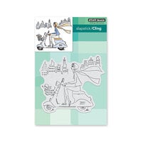 Penny Black - Cherished Collection - Cling Mounted Rubber Stamps - Arrive In Style