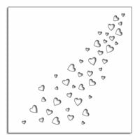 Penny Black - Happy Heart Day Collection - Creative Dies - Hearts Galore