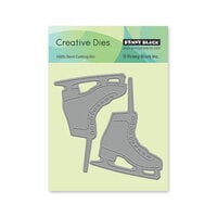 Penny Black - Winter Dream Collection - Creative Dies - Let's Skate