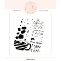 Pigment Craft Co - Clear Photopolymer Stamps - Cup Of Happy