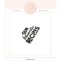 Pigment Craft Co - Clear Photopolymer Stamps - Favorite Recipes