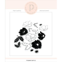 Pigment Craft Co - Clear Photopolymer Stamps - Anemone