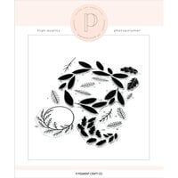 Pigment Craft Co - Clear Photopolymer Stamps - Fall Wreath