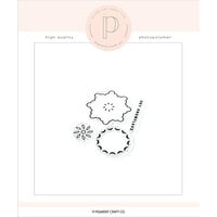 Pigment Craft Co - Clear Photopolymer Stamps - Whimsy Snowflake Fillers