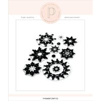 Pigment Craft Co - Clear Photopolymer Stamps - Whimsy Snowflakes