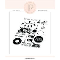 Pigment Craft Co - Clear Photopolymer Stamps - Shine Bright