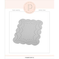 Pigment Craft Co - Dies - Dotted Scallop Cover Plate
