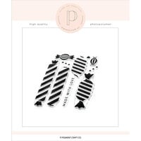 Pigment Craft Co - Clear Photopolymer Stamps - Candy Striper