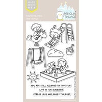 Penguin Palace - Clear Photopolymer Stamps - Enjoy the Sunshine