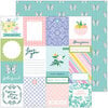 Pinkfresh Studio - Happy Blooms Collection - 12 x 12 Double Sided Paper - Homegrown