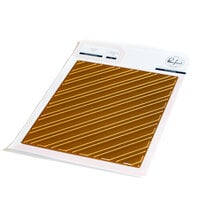 Pinkfresh Studio - Hot Foil Plate - Diagonal Stripes