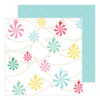 Pinkfresh Studio - Holiday Magic Collection - Christmas - 12 x 12 Double Sided Paper - Holiday Vibes