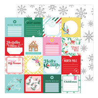 Pinkfresh Studio - Holiday Magic Collection - Christmas - 12 x 12 Double Sided Paper - Tis the Season