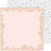Pinkfresh Studio - Happy Heart Collection - 12 x 12 Double Sided Paper - Fresh Flowers