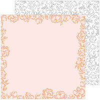 Pinkfresh Studio - Happy Heart Collection - 12 x 12 Double Sided Paper - Fresh Flowers