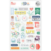 Pinkfresh Studio - Life Right Now Collection - Puffy Stickers