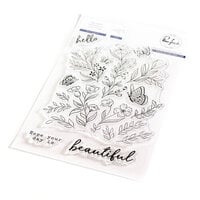 Pinkfresh Studio - Clear Photopolymer Stamps - Butterfly Garden