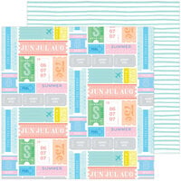 Pinkfresh Studio - Sunshine On My Mind Collection - 12 x 12 Double Sided Paper - Off The Grid