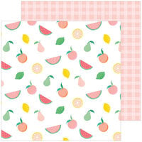 Pinkfresh Studio - Sunshine On My Mind Collection - 12 x 12 Double Sided Paper - Sun And Fun