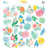 Pinkfresh Studio - Sunshine On My Mind Collection - Ephemera Pack - Floral