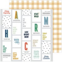 Pinkfresh Studio - Simply the Best Collection - 12 x 12 Double Sided Paper - Chill Out