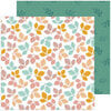 Pinkfresh Studio - Good Times Collection - 12 x 12 Double Sided Paper - Cozy Up