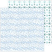 Pinkfresh Studio - Happy Holidays Collection - Christmas - 12 x 12 Double Sided Paper - Let it Snow