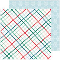 Pinkfresh Studio - Happy Holidays Collection - Christmas - 12 x 12 Double Sided Paper - Noel