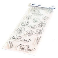 Pinkfresh Studio - Clear Photopolymer Stamps - Enchanting Flora