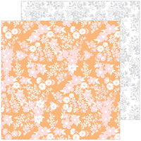 Pinkfresh Studio - Flower Market Collection - 12 x 12 Double Sided Paper - Le Jardin