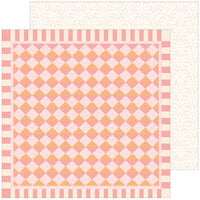 Pinkfresh Studio - Flower Market Collection - 12 x 12 Double Sided Paper - Terrace